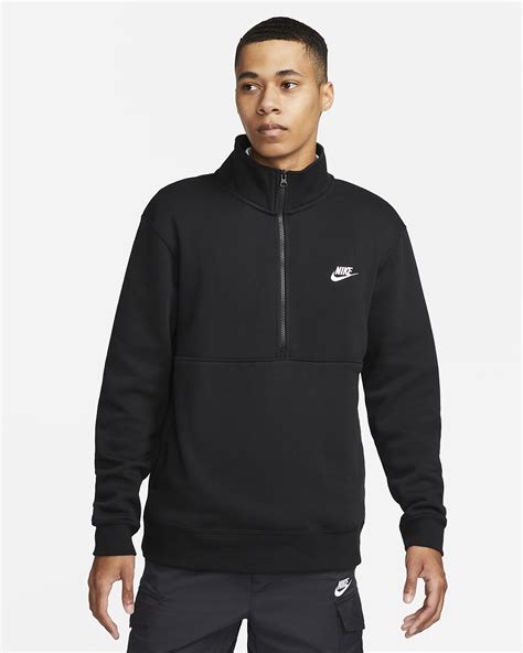 nike half zip hoodie weiß|Nike half zip fleece pullover.